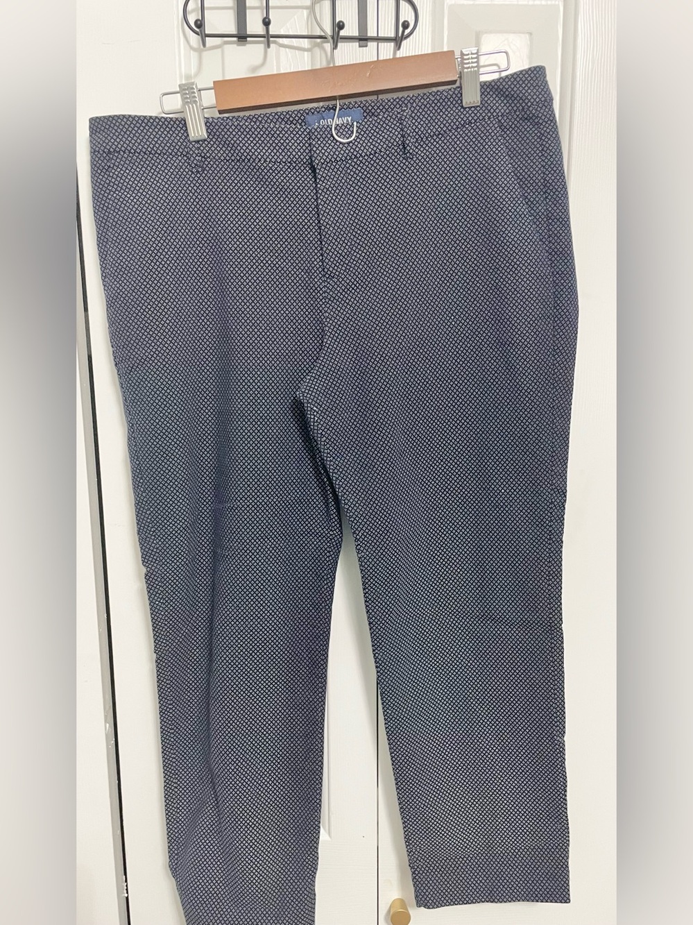 Old Navy Navy Microdot Chinos